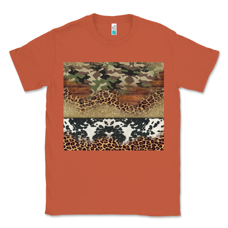 Cowhide Leopard Camouflage Classic Tee by Jasminsmagicworld | Teevron
