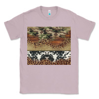 Lilac cowhide leopard camouflage Classic Tee - Jasminsmagicworld