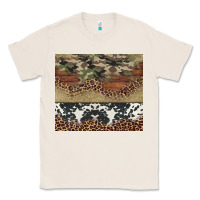 Natural cowhide leopard camouflage Classic Tee - Jasminsmagicworld