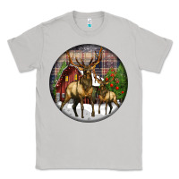 Moon Dust elk buck deer christmas Classic Tee - LillyAllenDesigns