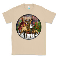 Mushroom elk buck deer christmas Classic Tee - LillyAllenDesigns