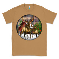 Toasted Coconut elk buck deer christmas Classic Tee - LillyAllenDesigns