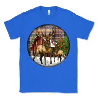 True Royal elk buck deer christmas Classic Tee - LillyAllenDesigns