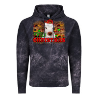 Cloud Black merry christmas Vintage Hoodie - JahusDesignShop