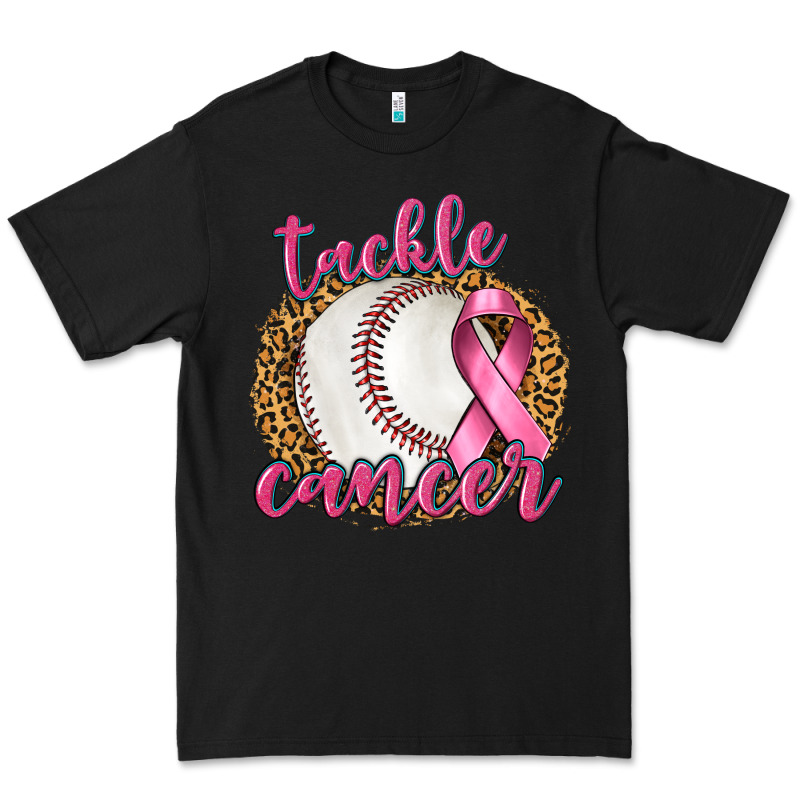 Tackle Cancer Baseball Premium Tee by texasbilliewilder | Teevron