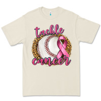 Bone Tackle Cancer Baseball Premium Tee - texasbilliewilder