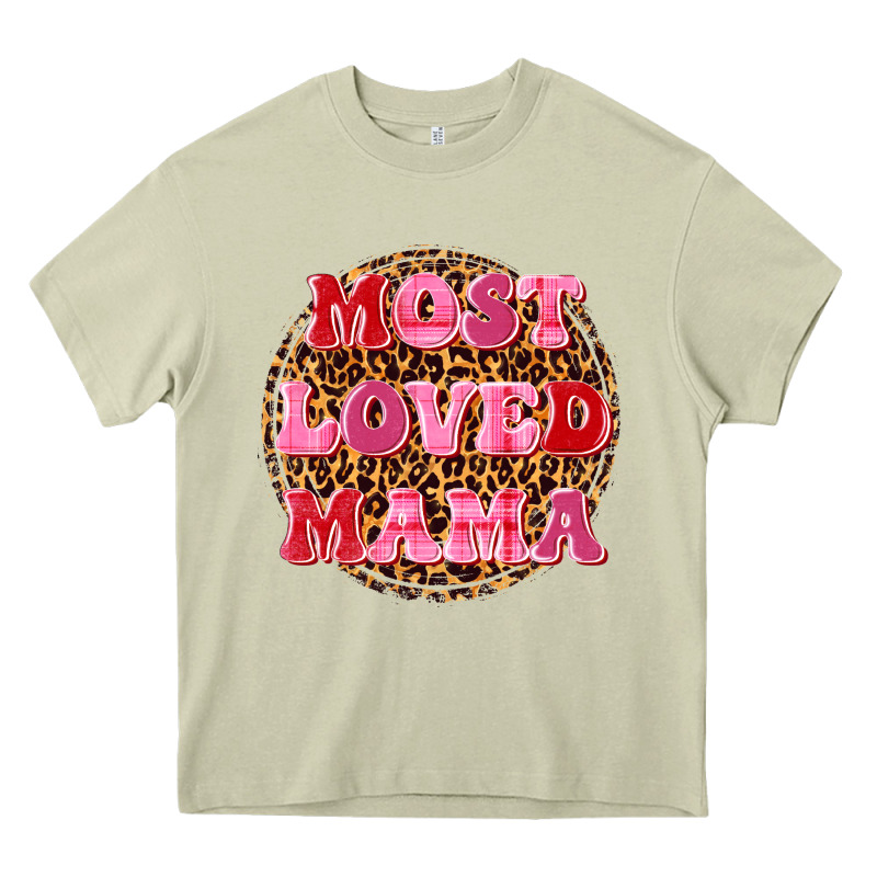 Most Loved Mama Heavy Core Tee by texasbilliewilder | Teevron