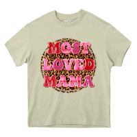 Mossy most loved mama Heavy Core Tee - texasbilliewilder