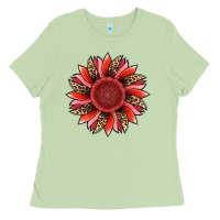 Matcha valentine's day sunflower Ladies Tee - RanaPortraitStore