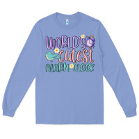Colony Blue world's cutest alarm clock Long Sleeve Tee - MaliasSmallBusiness