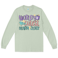 Matcha world's cutest alarm clock Long Sleeve Tee - MaliasSmallBusiness