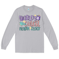 Moon Dust world's cutest alarm clock Long Sleeve Tee - MaliasSmallBusiness