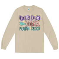 Mushroom world's cutest alarm clock Long Sleeve Tee - MaliasSmallBusiness
