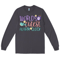 Smoke world's cutest alarm clock Long Sleeve Tee - MaliasSmallBusiness