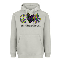 Moon Dust mardi gras love peace Heavyweight Hoodie - Bettercallsaul
