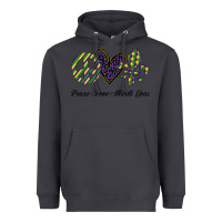 Smoke mardi gras love peace Heavyweight Hoodie - Bettercallsaul