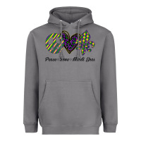 Storm mardi gras love peace Heavyweight Hoodie - Bettercallsaul