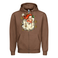 Christmas Santa Zipper Hoodie | Teevron