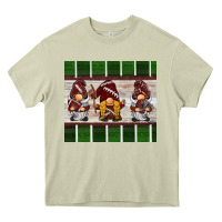 Mossy football gnomes Heavy Core Tee - BarkalooDesign