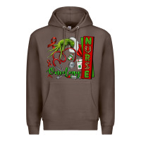 Coffee Christmas Character Nurse Premium Hoodie - NancyCooperArtShop