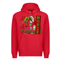 Red Christmas Character Nurse Premium Hoodie - NancyCooperArtShop