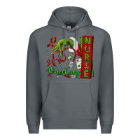Rock Christmas Character Nurse Premium Hoodie - NancyCooperArtShop
