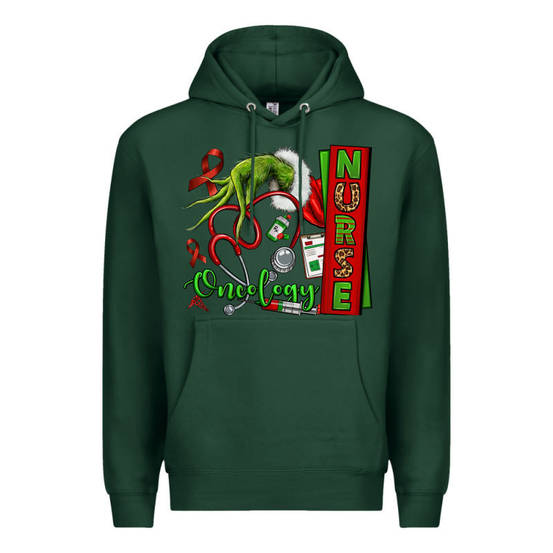 Christmas Character Nurse Premium Hoodie by NancyCooperArtShop | Teevron