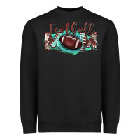 Black football mom Heavyweight Sweatshirt - BarkalooDesign