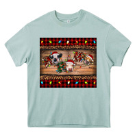 Arona hohoho christmas cows Heavy Core Tee - RanaPortraitStore