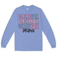 Colony Blue volleyball mama Long Sleeve Tee - MaliasSmallBusiness