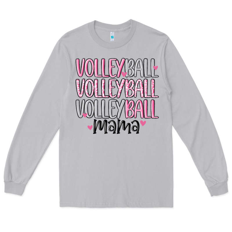 Volleyball Mama Long Sleeve Tee by MaliasSmallBusiness | Teevron
