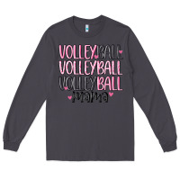 Smoke volleyball mama Long Sleeve Tee - MaliasSmallBusiness