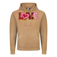 Valentines Day Love Sunflowers Vintage Hoodie | Teevron