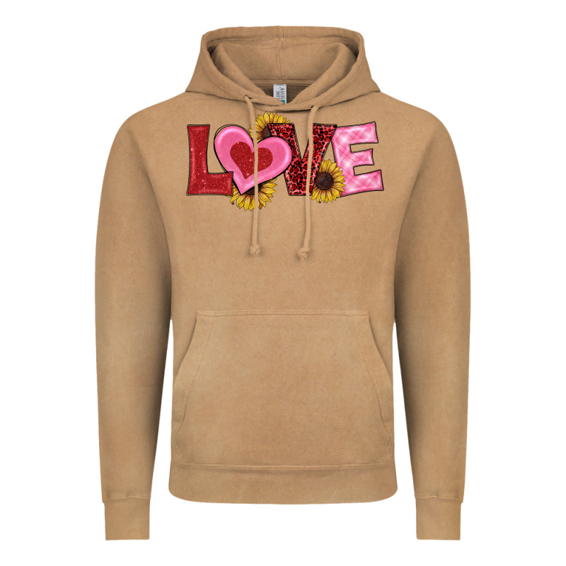 Valentines Day Love Sunflowers Vintage Hoodie by RanaPortraitStore | Teevron