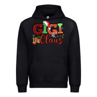 Black Gigi claus christmas mother's day Urban Hoodie - HowdyJamesFarm