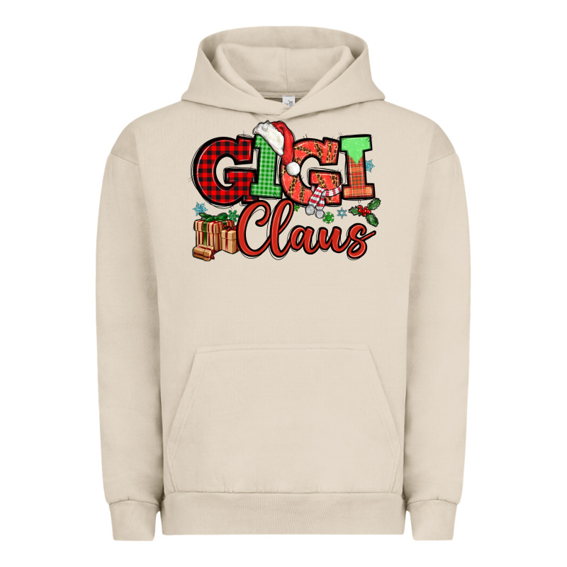 Gigi Claus Christmas Mother's Day Urban Hoodie by HowdyJamesFarm | Teevron