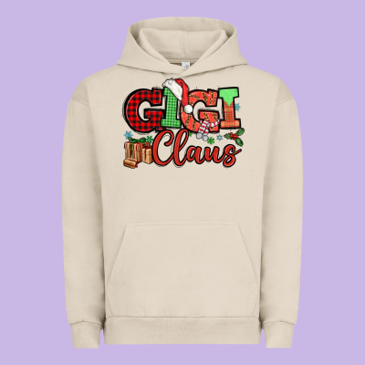 Gigi Claus Christmas Mother's Day Urban Hoodie Designed By Howdyjamesfarm
