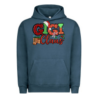 Pigment Midnight Navy Gigi claus christmas mother's day Urban Hoodie - HowdyJamesFarm