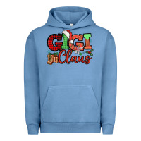 Pigment Pebble Blue Gigi claus christmas mother's day Urban Hoodie - HowdyJamesFarm