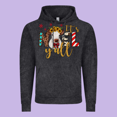 It's Noel Y'all Vintage Hoodie Designed By Jahusdesignshop