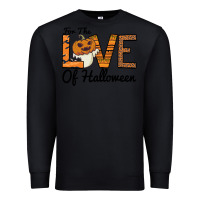 Black For the Love of Halloween Premium Sweatshirt - Bettercallsaul