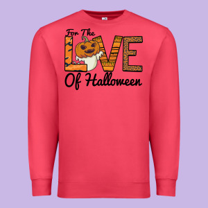 For The Love Of Halloween Premium Sweatshirt Designed By Bettercallsaul