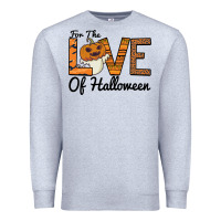 Heather Grey For the Love of Halloween Premium Sweatshirt - Bettercallsaul