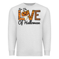 Oatmeal Heather For the Love of Halloween Premium Sweatshirt - Bettercallsaul