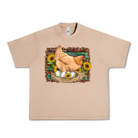 Burro western farm chicken coop animals eggs sunflowers leopard serape woode Urban Heavy Tee - Artiststas