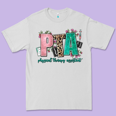 Pta Physical Therapy Assistant Premium Tee Designed By Adodesignshop