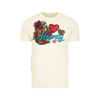 Vintage Arctic valentines day howdy and boots Vintage Tee - AdoDesignShop