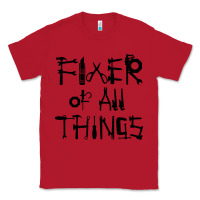 Red Fixer Of All Things Classic Tee - LillyAllenDesigns