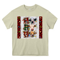 Mossy ho ho ho christmas cow Heavy Core Tee - RanaPortraitStore