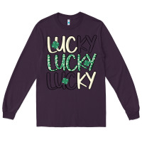 Plum lucky Long Sleeve Tee - MaliasSmallBusiness